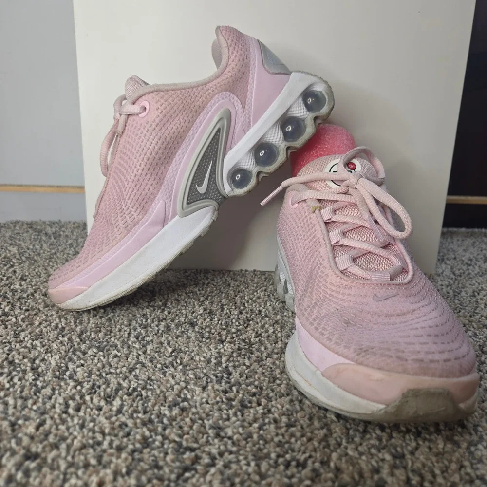 Nike Air Max Dn GS Beyond Pink White Metallic Silver FB8987-601 Kids Size 5.5Y